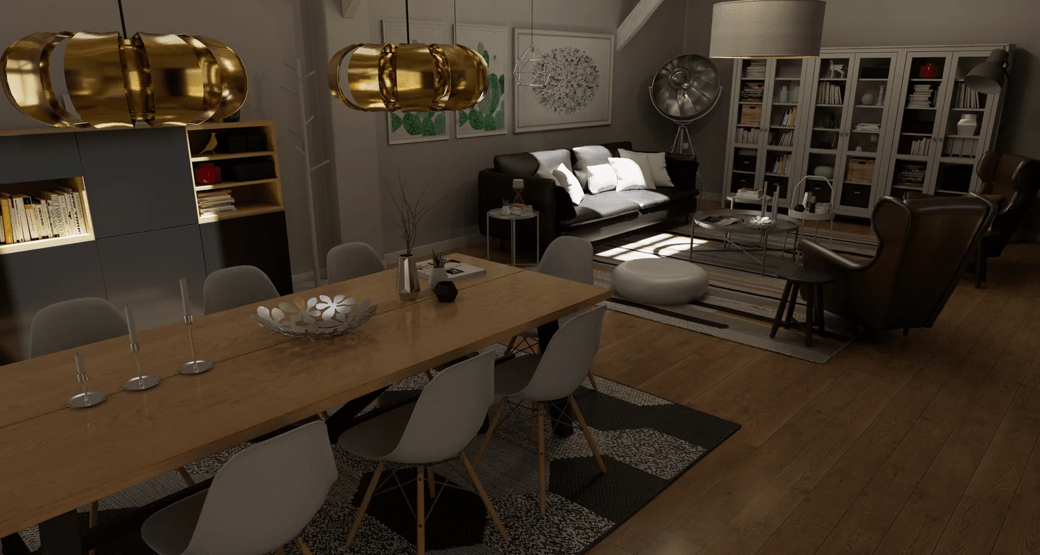 A material and rendering capture from Breda, the framework used for our texture research.